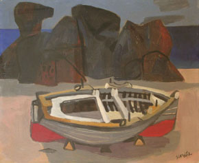 Antonio Scordia barca quadro